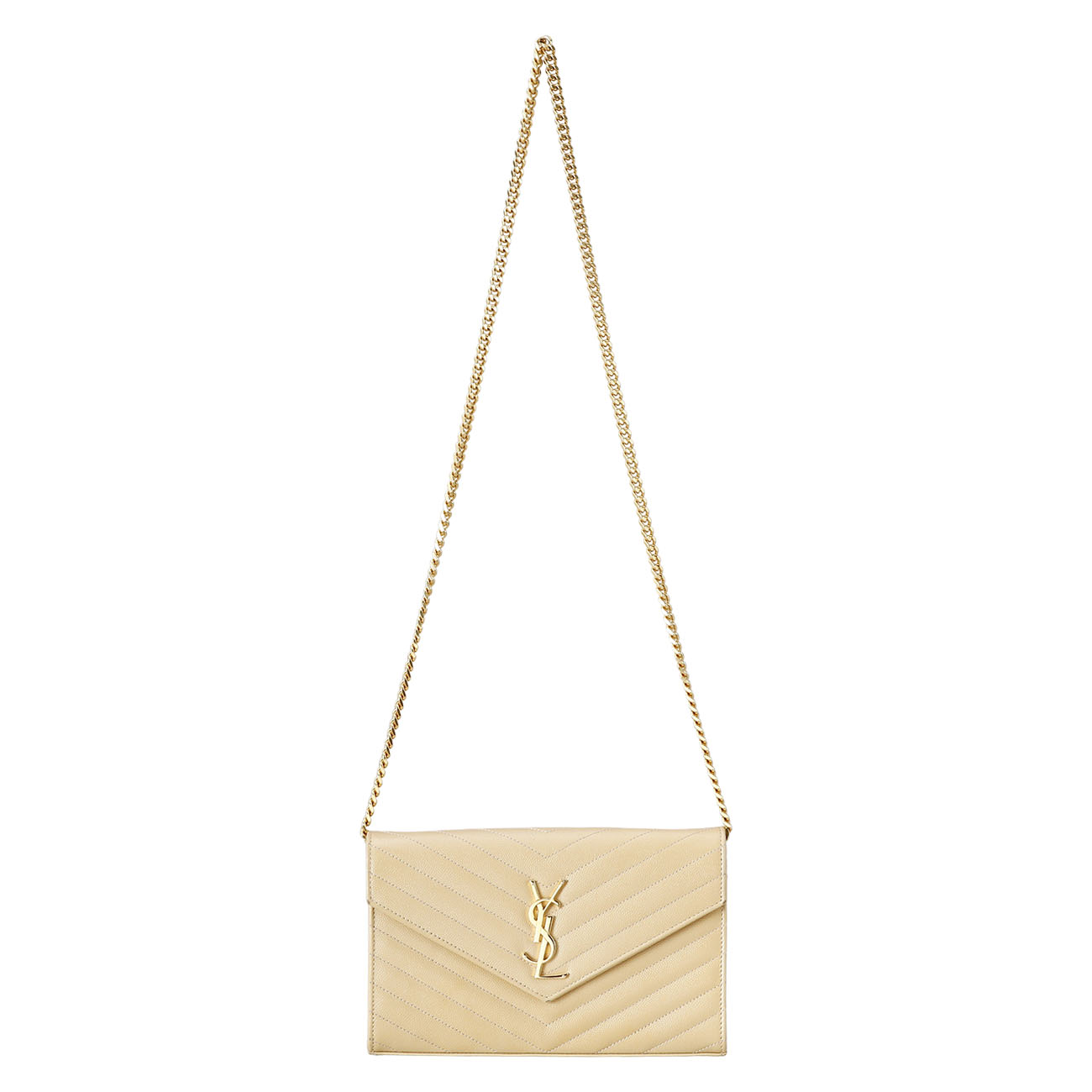 Yves Saint Laurent(USED)생로랑 377828 모노그램 체인 숄더백